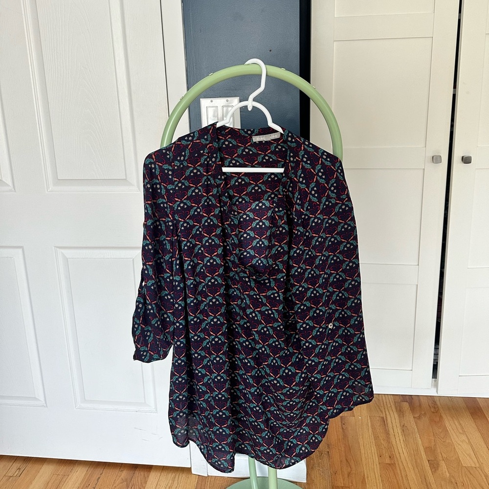 Daniel Rainn long-sleeve blouse